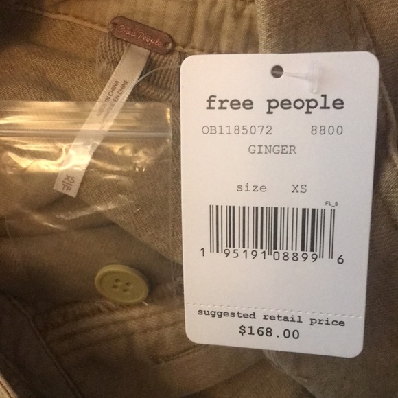 Free People Jumpsuit SUPER SLOUCH Oversized size XS NWT - Picture 13 of 13